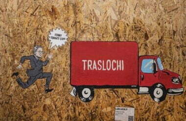 Stret-Art: Trasloco Bis von Laika