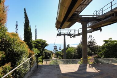 Bergstation der Seilbahn von Trapani nach Erice.