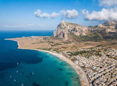 Luftaufnahme von San Vito Lo Capo