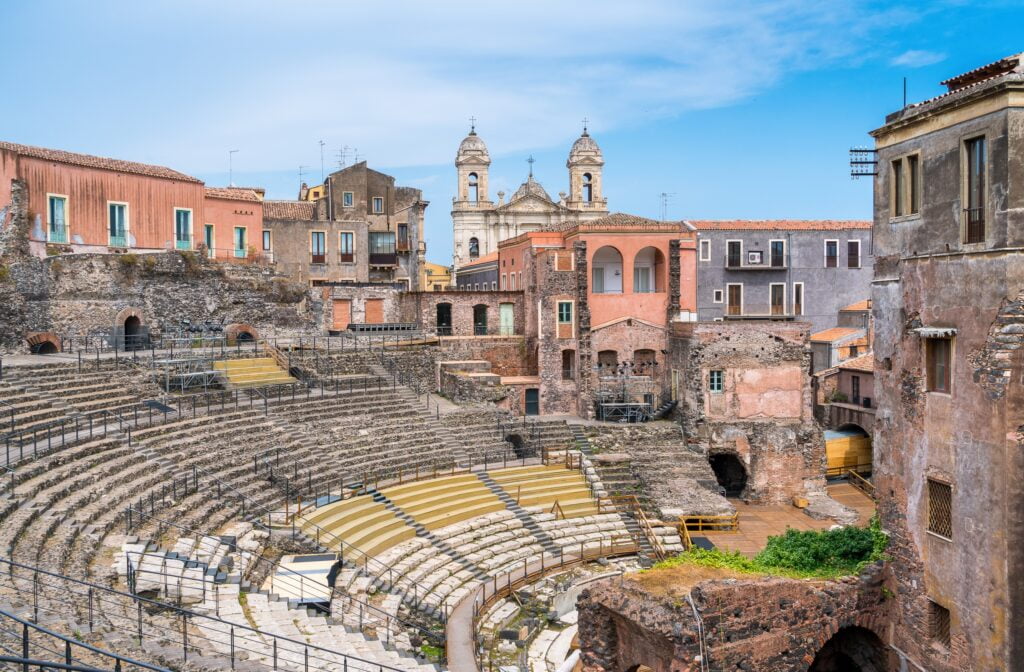 Römisches Theater in Catania