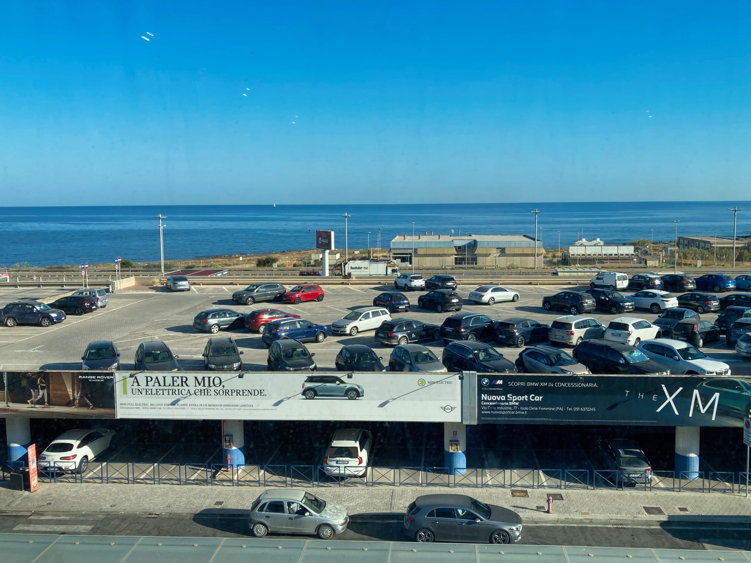 Parken Am Flughafen In Palermo